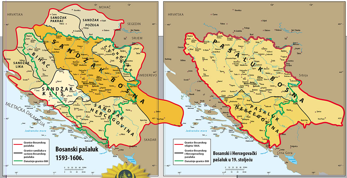 Kako su crtane granice Bosne i Hercegovine.