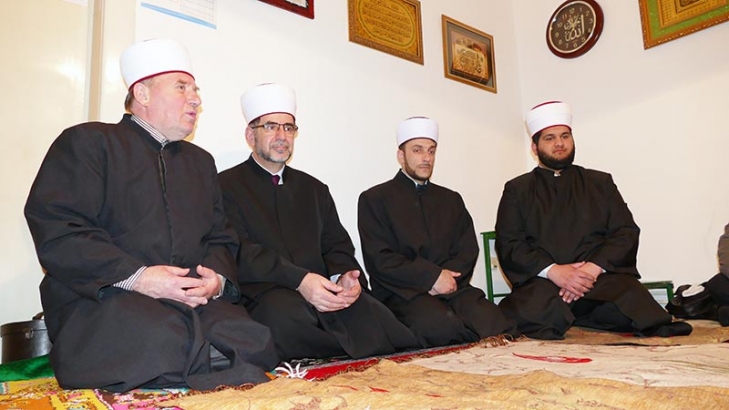 Posjeta muslimanima u Beogradu