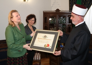 Austrijska ministrica Kneissl posjetila reisu-l-ulemu