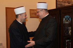 Delegacija Mešihata IZ u Hrvatskoj u posjeti Muftijstvu mostarskom