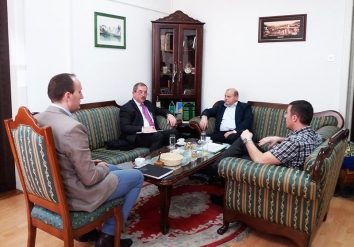 Vojni ata&scaron;e Kraljevine Velike Britanije u posjeti Vojnom muftiji