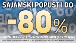 El-Kalem na 12 Zimskom salonu knjige, popust i do -80%