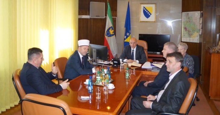 Zenica: Delegacija Muftijstva zeničkog posjetila premijera ZE-DO kantona