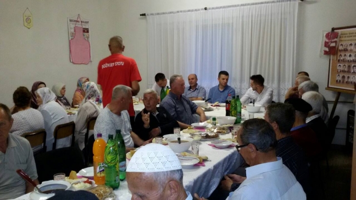 Iftar u Centru za aktivno starenje u Sibovcu