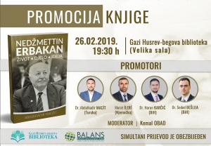 Promocija: &quot;Nedžmettin Erbakan: život, djelo, ideja&quot;