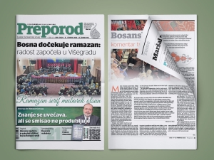 Iza&scaron;ao je novi broj Preporoda