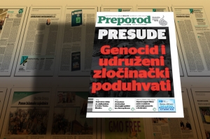 Novi broj Preporoda: PRESUDE, Genocid i udruženi zločinački poduhvati