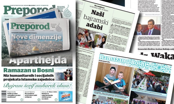 Iza&scaron;ao je novi broj "Preporoda"