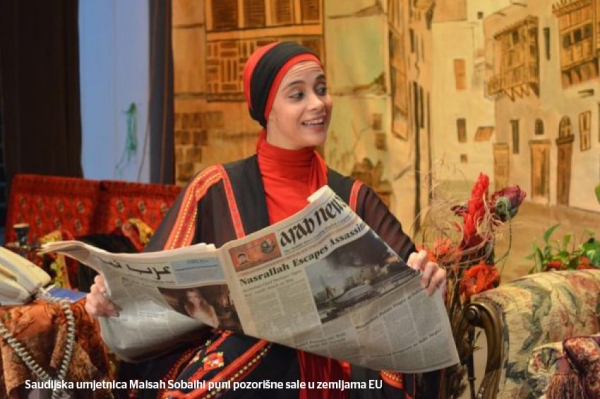 Saudijka na evropskim pozornicama&nbsp;