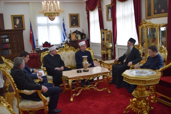 Muftija Fazlović i vladika Fotije dogovorili intenzivniju podr&scaron;ku programima međureligijske saradnje