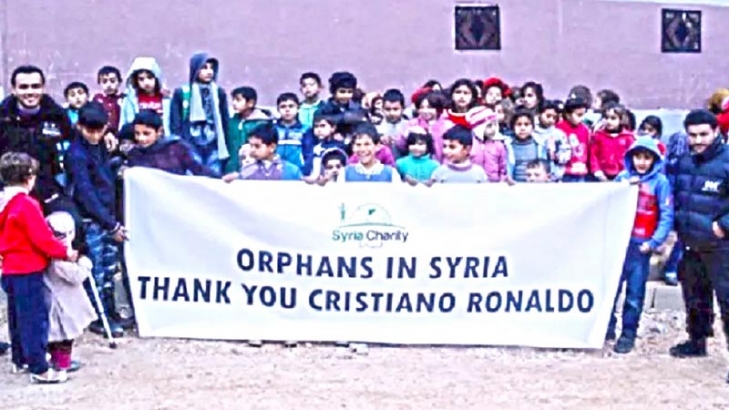 Ronaldo djeci u Siriji: Vi ste pravi heroji