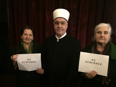Kampanji #WeRemember su se priključile i majke Srebrenice Munira Suba&scaron;ić i Kada Hotić sa reisu-l-ulemom Husein-ef. Kavazovićem