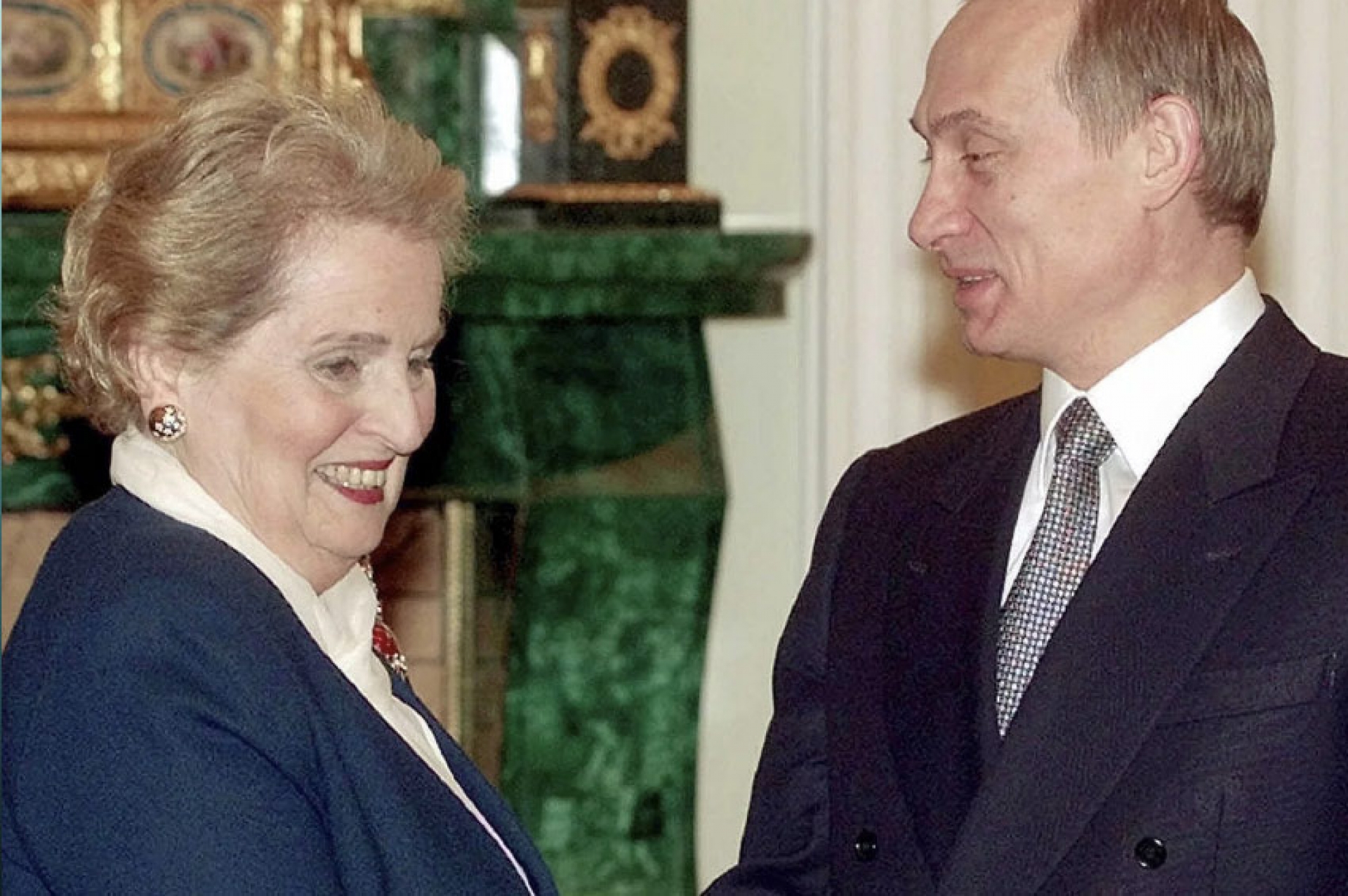 Madam Madeleine Albright (1937-2022) - Upozorenje na Putinov fašizam