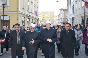 Reisu-l-ulema Husein Kavazavić u službenoj posjeti Me&scaron;ihatu IZ u Sloveniji