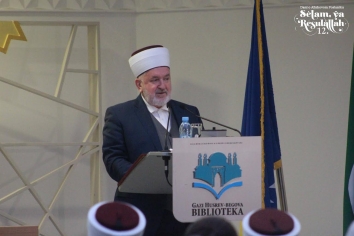 Dr. Mustafa Cerić održao predavanje "Muhammed, a.s., čovjek, vjesnik i Poslanik"