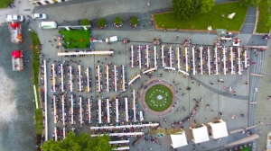 Tuzla: Veliki iftar na Trgu slobode