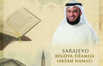 Poznati učač Mi&scaron;ari Ra&scaron;id večeras u Begovoj džamiji